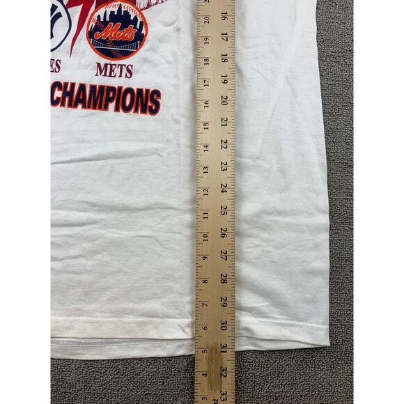 Subway Series 2000 Yankees Mets World Champions Vintage Men's‎ XL T-Shirt MLB - Picture 7 of 11